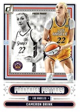 2025 Donruss WNBA #2 Cameron Brink Franchise Features Press Proof