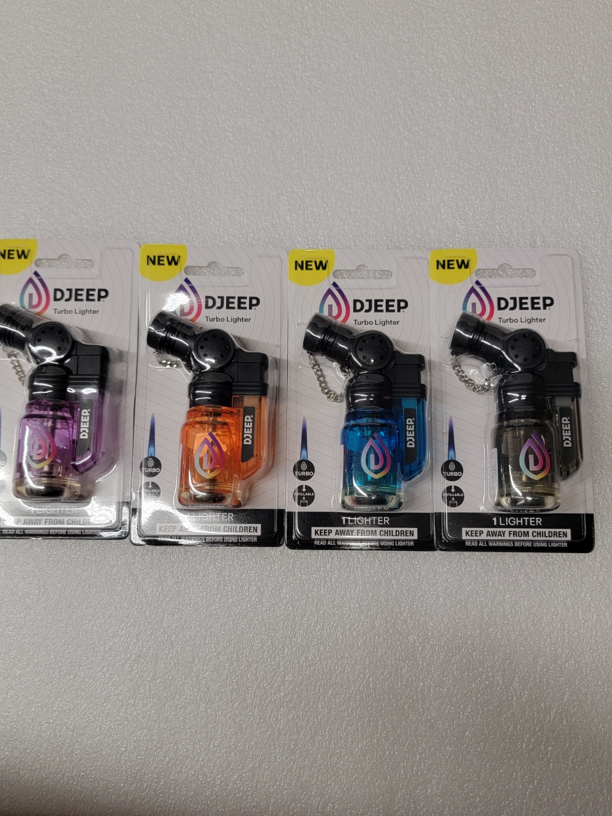 S 4 Different Colors Refillable New Free Shipping