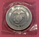 United States Marine Corps, One Troy Ounce .999 Fine Silver B.U. from mint Read