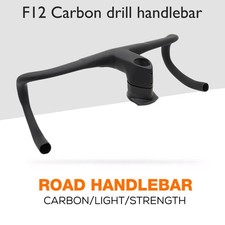 Carbon Integrated Road Bike Drop Bar Full Hidden Cable Routing Bicycle Handlebar