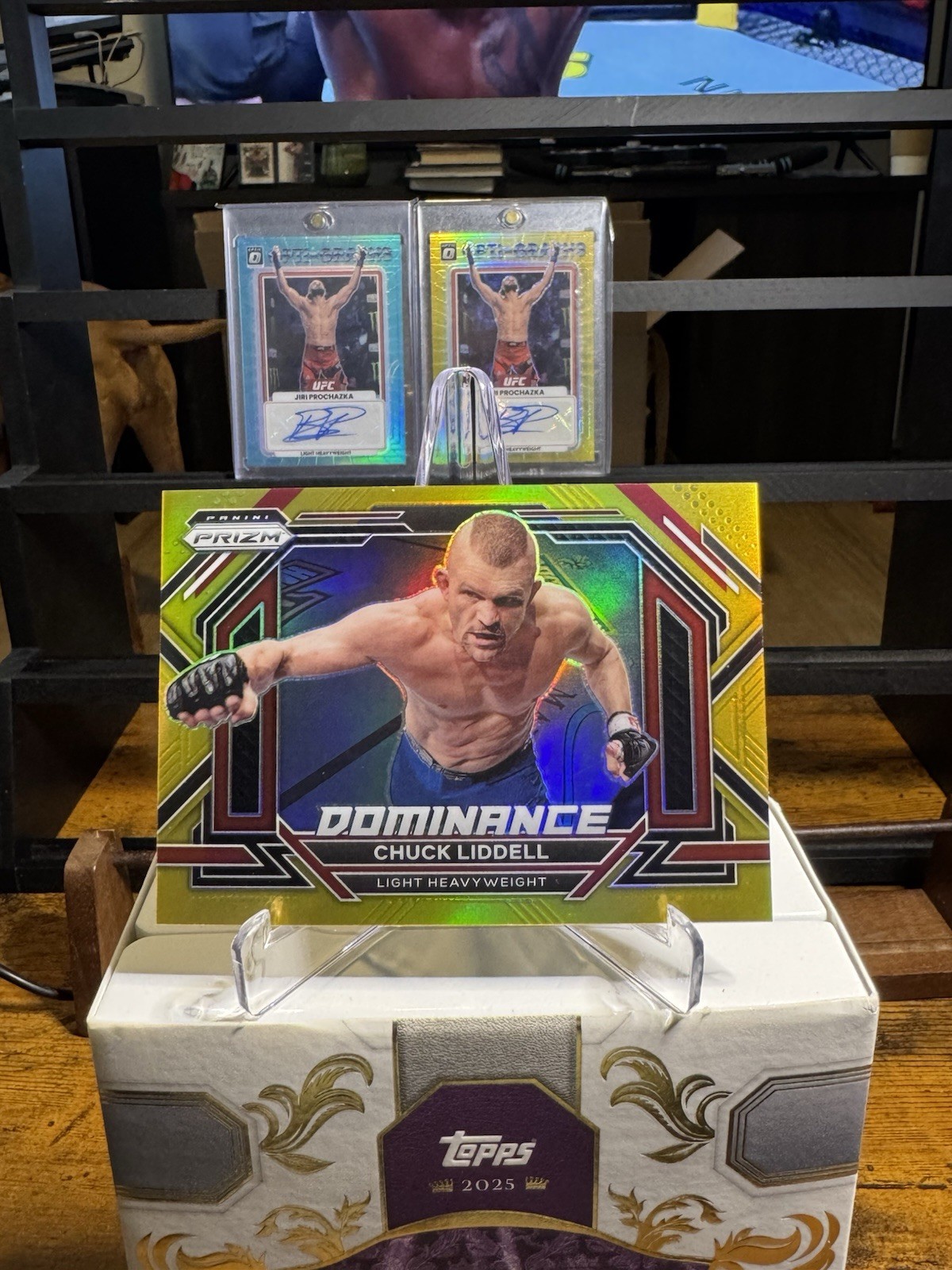 Chuck Liddell 10/10 Bookend 2023 Prizm UFC