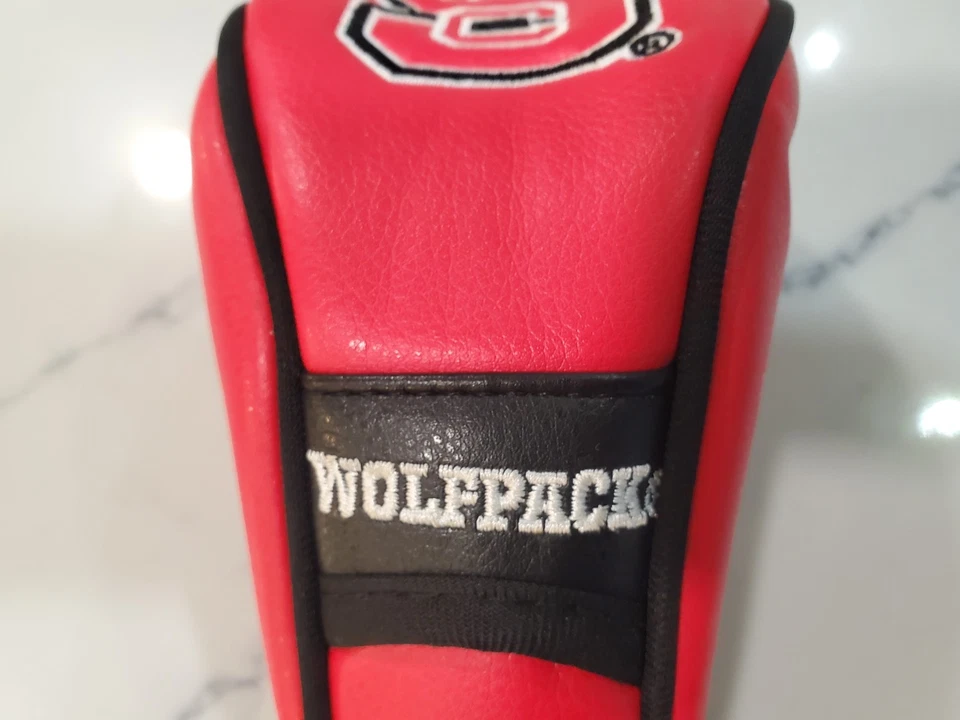 TEAM GOLF NC State Wolfpack Hybrid Head Cover Only EUC - Image 3 of 4