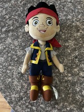 Disney Jake And The Never Land Pirates 14" Plush Toy Doll w/Polyester Fibers