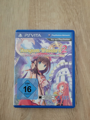 Playstation PS Vita - Dungeon Travelers 2 The Royal Library & the Monster Seal