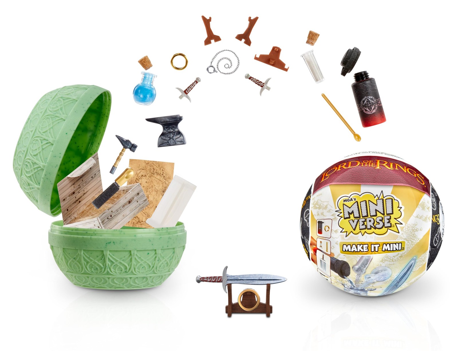MGA's Miniverse Make It Mini - Der Herr der Ringe Mini-Sammlerstücke, Blindverpa