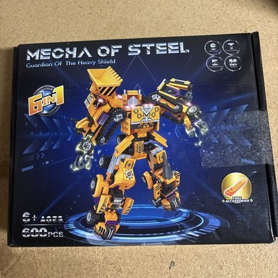 STEM Mecha Of Steel - Guardian Of The Heavy Shield - New in Box - Transformers