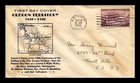 US COVER OREGON TERRITORY CENTENNIAL FIRST DAY ISSUE SCOTT 783