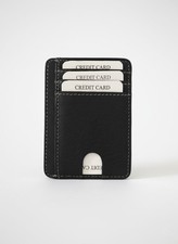 Leather Wallet Slim Card Holder Genuine Leather Minimalist Credit Card Case