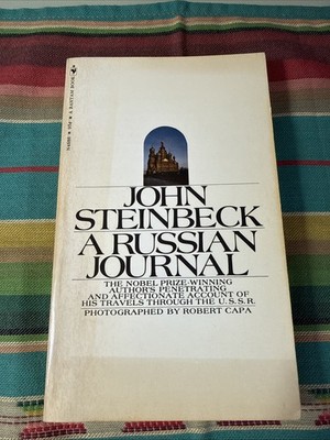 A Russian Journal, John Steinbeck, PB Bantam, 1970, Travel, Stalin 