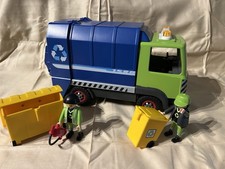 Playmobil 6110 City Recycling Truck + Extra  'Rubbish' - No Box/Instructions