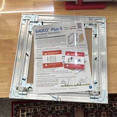 BAUCO Plus II Metal Inspection Door Access Panel for Drywall