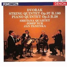 Piano Quintet Op 5 / String Quintet Op 97 von Dvorak | CD | Zustand sehr gut