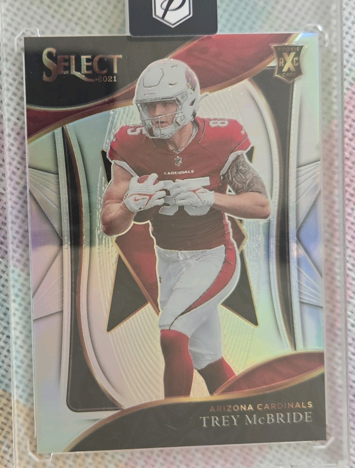 2021 Panini Select Trey McBride Prizm Holo Rookie #417 Cardinals 2022 Xrc