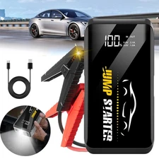 Portable Car Jump Starter Booster Jumper Box Power Bank Battery Charger 1000A 