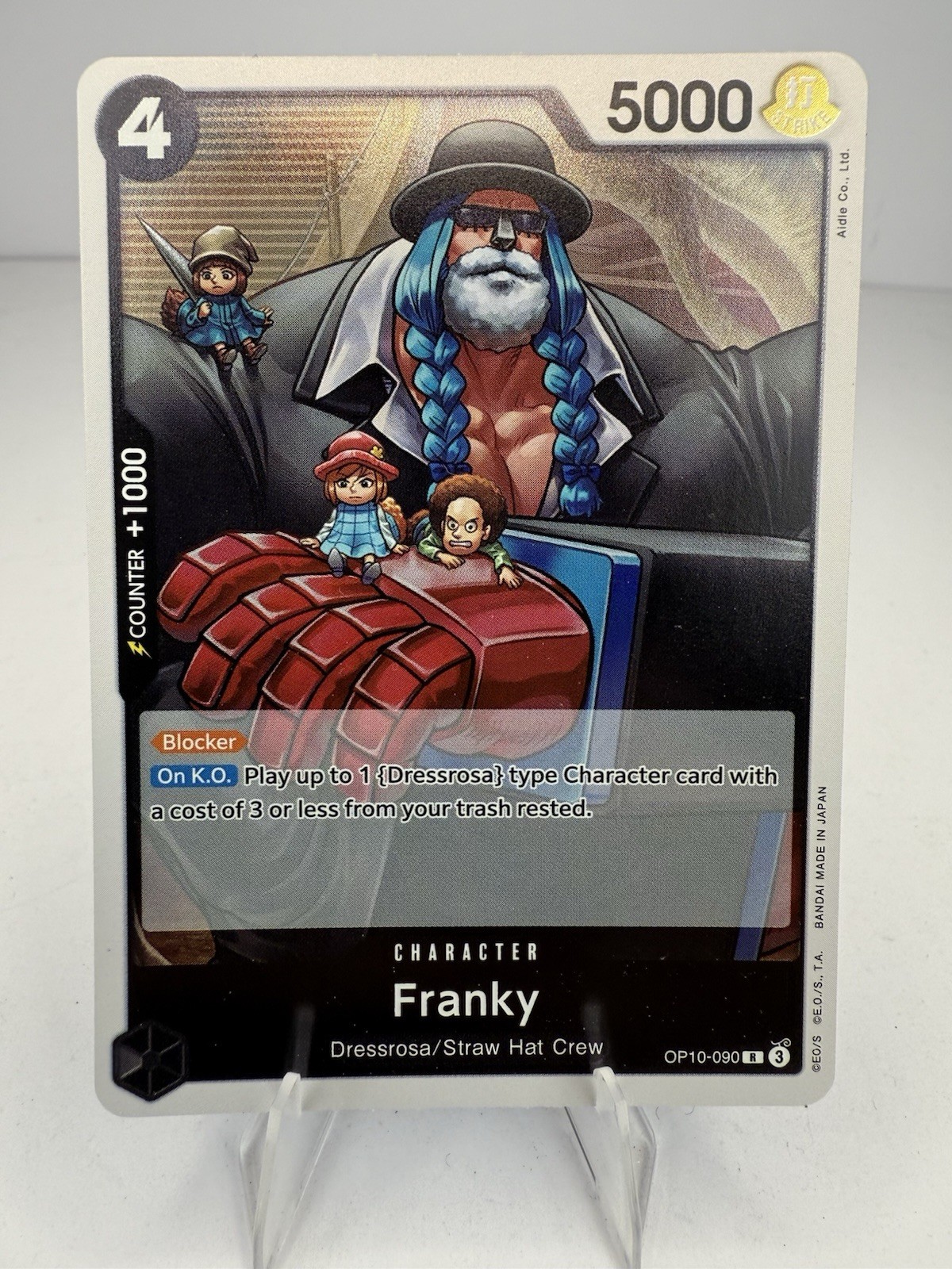 One Piece Franky R Foil OP10-090 Royal Blood English