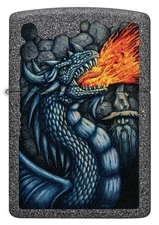Personalized Dragon Zippo Lighter – Iron Stone Windproof Engraved Gift