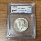 1976-S 50C Silver Kennedy Half Dollar ICG MS69