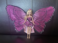 Mattel Barbie Magic Wings Mariposa Doll with Fairy Wings RARE READ