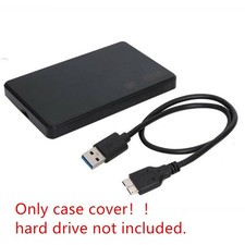 USB 3.0 Portable External Hard Drive Disk Slim SATA Storage Device Case