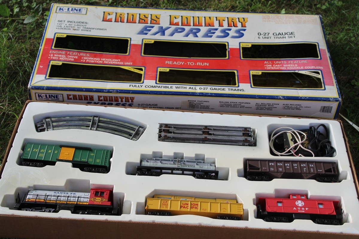 K-Line Sante fe Cross Country IHOP K-1901 O-27 Train Set Complete