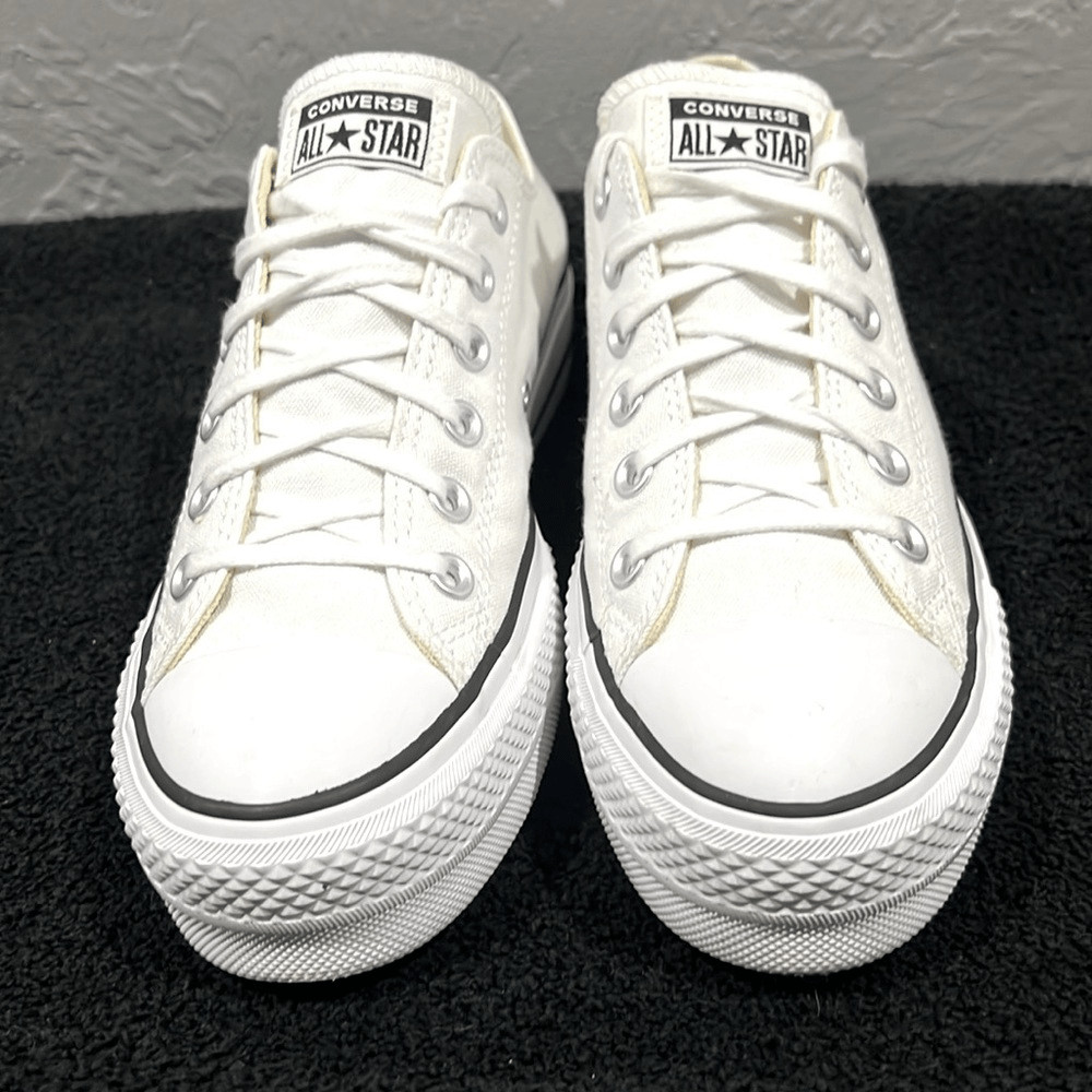 Converse CT All-Star Lift OX Women's White/Black Trainers Sz 8.5 - PERFECT thumbnail 5