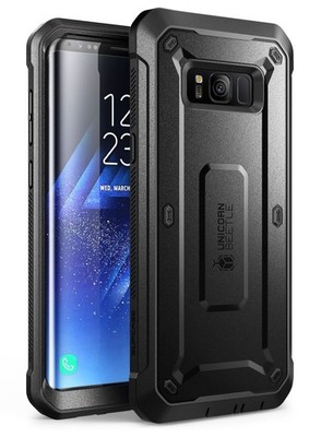 SUPCASE Unicorn Beetle PRO Series Phone Case for Samsung Galaxy S8, Black 