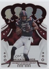 2020 Panini Chronicles Draft Picks Crown Royale Mirror Red Bryan Edwards 0q1p