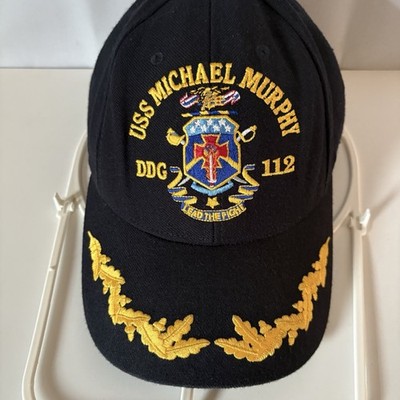 USS Michael Murphy DDG 112 Hat Cap Admiral Scrambled Eggs Made In USA The Corps