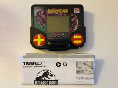 Tiger Electronics Jurassic Park LCD Handheld Video Game w/ Instructions TESTED