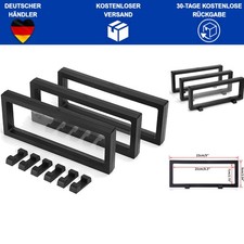 Schwebender 3D-Schaufenster Rahmen Kunststoff Display für Medaillons Münzen S