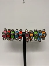 Wrist Bells for Children Set of 10 Multicolored