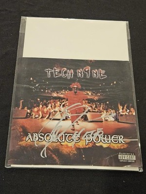 Tech N9ne Signed Absolute Power Promotional Print Photo Autographed