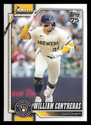 William Contreras 2026 Topps Series 1 #192 Milwaukee Brewers | eBay