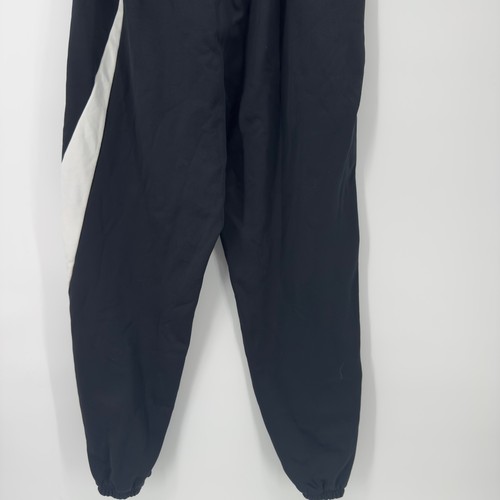Pantalones deportivos Nike Dri Fit para hombre XL negros Y2K Big Swoosh entrenamiento gimnasio - Imagen 4 de 6