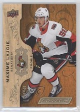2018-19 Upper Deck Engrained Rookies 75/299 Max Lajoie Maxime Lajoie #94 2a8
