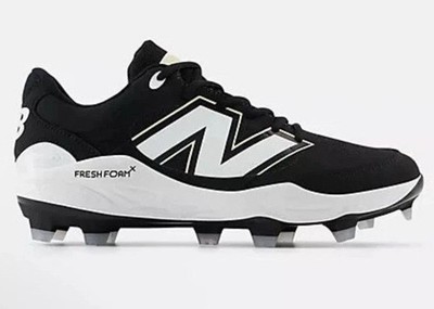 New Balance 3000v7 Fresh Foam Baseball Cleats Men 11.5D PL300K7 White Black NIB