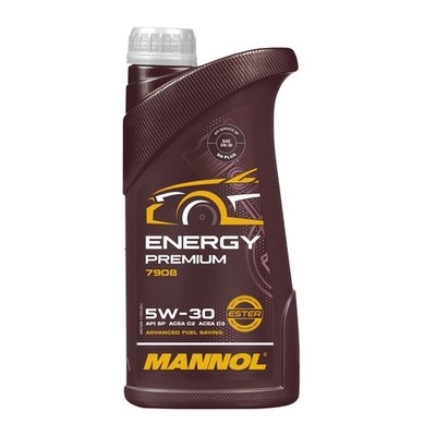 Mannol 5W-30 Energy Premium Motoröl, VW 505 01, dexos1 Gen3, BMW LL-04, 1 Liter