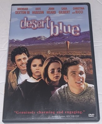 Desert Blue ( DVD, 1998, W/ Insert. Kate Hudson, John Heard, Christina Ricci )