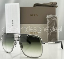 DITA MACH FIVE Square Sunglasses Palladium Me...