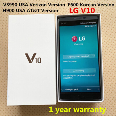 USA!!! LG V10VS990 64GB Fingerprint Android Unlocked Smartphone  New  sealed