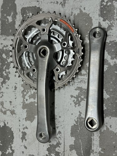 Vintage Shimano STX Crankset FC-MC34 175mm 42/32/22 Chainrings Japan