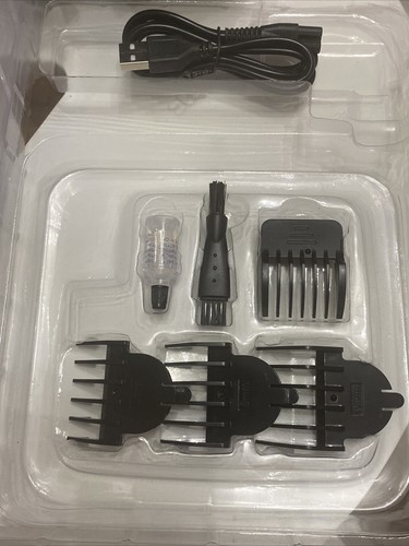 4D Cordless Clippers 6 in 1 Professional Grooming Kit Waterproof USB LK-860 - Picture 6 of 7