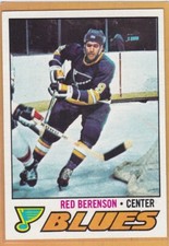1977-78 TOPPS HOCKEY RED BERENSON #107 BLUES EXMT *A10743