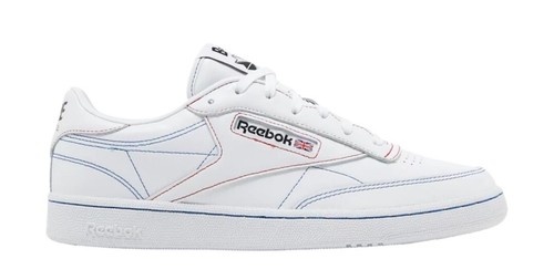 Reebok Club C 85 x A Bathing Ape Contrast Stitch Q47367 Größe 8,5  - Bild 3 von 4