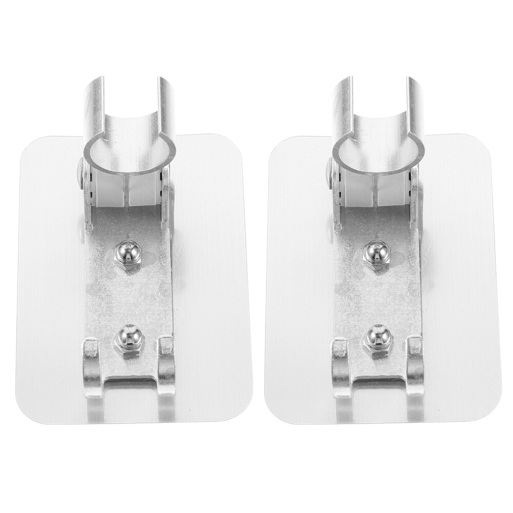 2 Pcs Space Aluminum Bracket Squeeze Installation Material