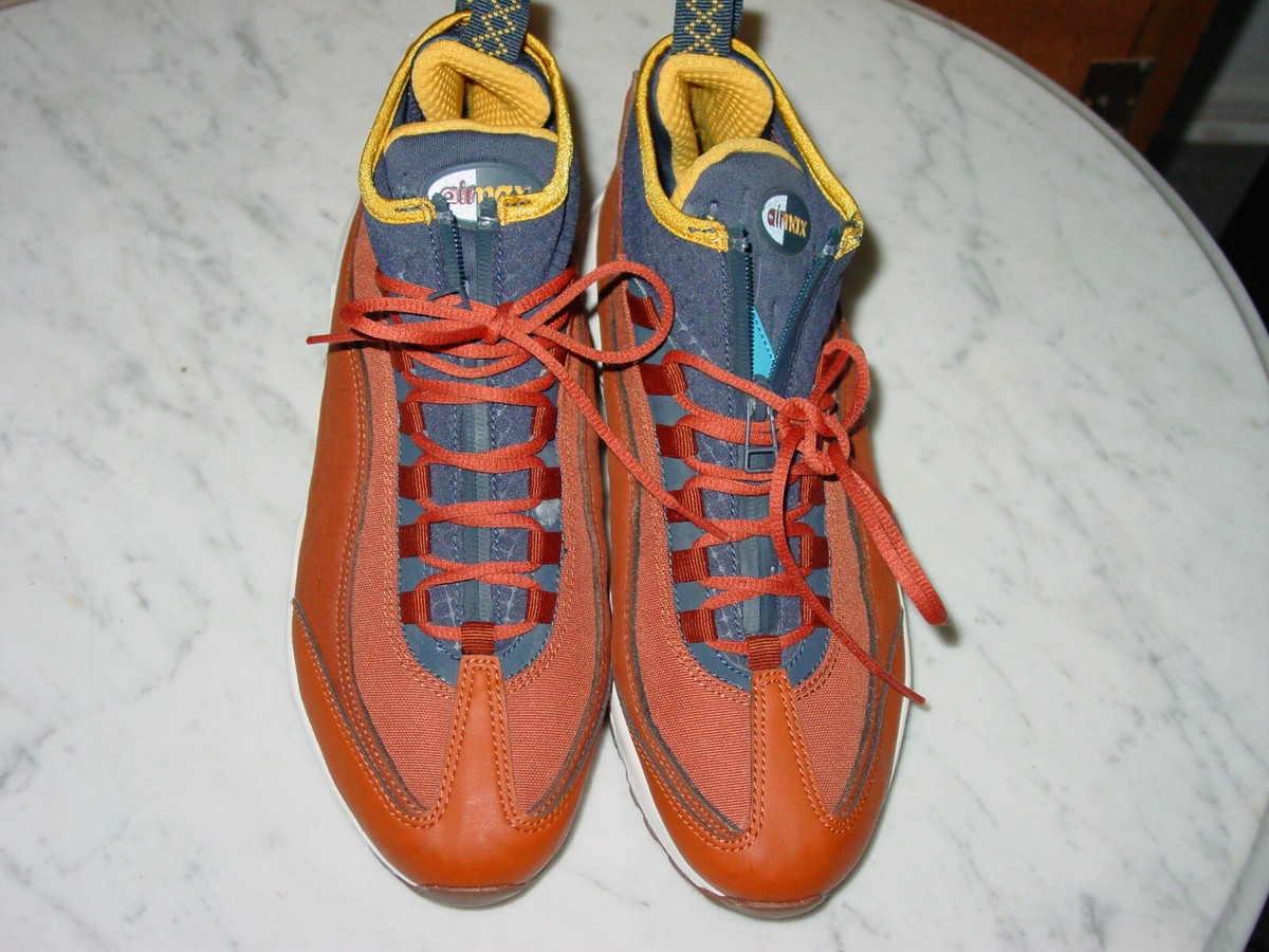 air max 95 sneakerboot dark russet