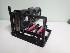 Ripe3D dreifach externe GPU Grafikkartenständer zum Selbermachen Mining Rig 8 PCI-Steckplatz 