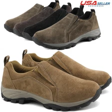 NORTIV 8 Men's Lightweight Outdoor Walking Shoes Moccasins Slip On Loafer Shoes