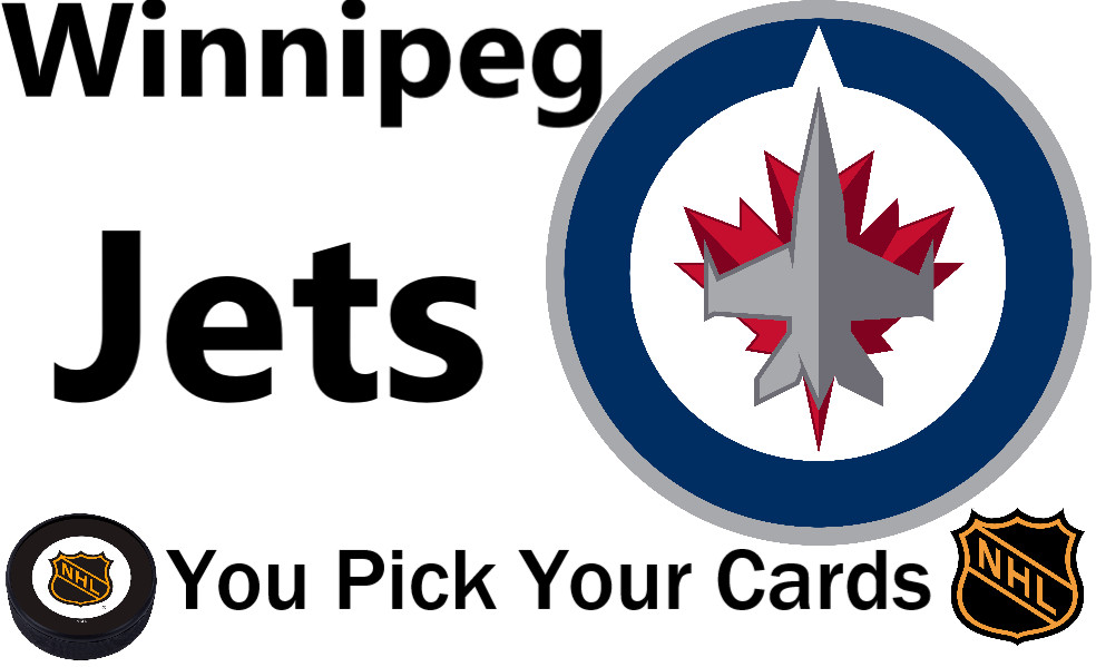 You Pick Your Cards - Winnipeg Jets Team - NHL Hockey Card Selection