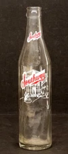 1960's SOUTHWAY BEVERAGES Vintage ACL Soda Bottle / ATLANTA GEORGIA
